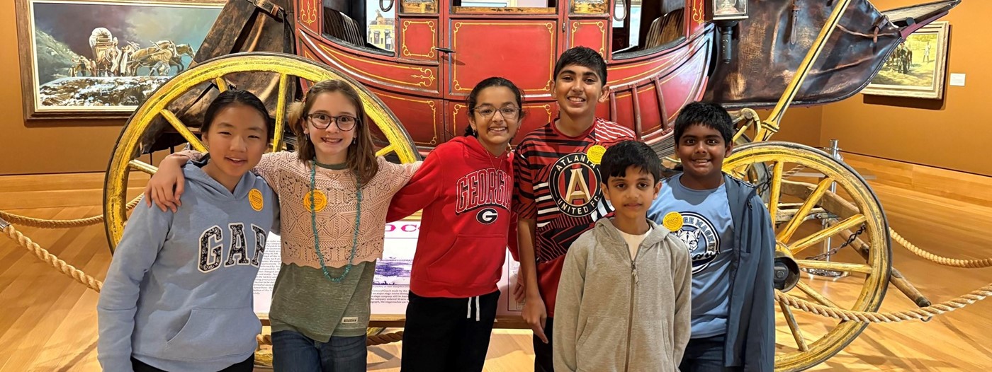 5th Grade students on field trip